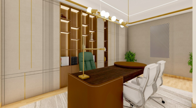 IT oﬃce interior design